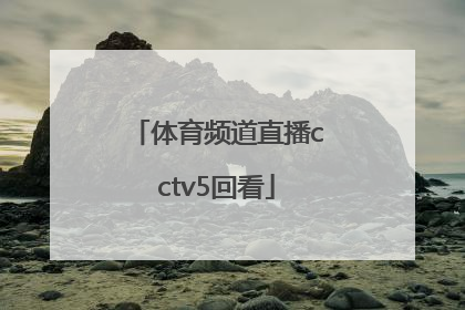 「体育频道直播cctv5回看」下载CCTV5体育频道